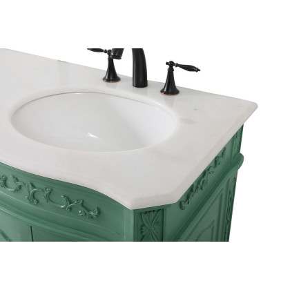 Elegant Danville Double Vanity Sink Set - Vintage Mint (VF10160DVM)