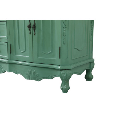 Elegant Danville Double Vanity Sink Set - Vintage Mint (VF10160DVM)