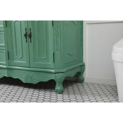 Elegant Danville Double Vanity Sink Set - Vintage Mint (VF10160DVM)