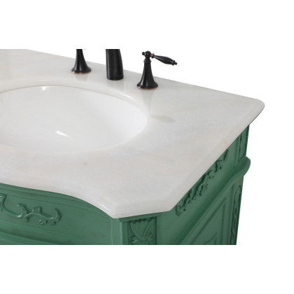 Elegant Danville Double Vanity Sink Set - Vintage Mint (VF10172DVM)
