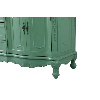 Elegant Danville Double Vanity Sink Set - Vintage Mint (VF10172DVM)