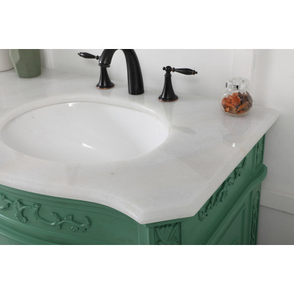 Elegant Danville Double Vanity Sink Set - Vintage Mint (VF10172DVM)