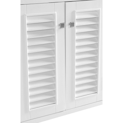 Elegant Cape Cod 36" Free Standing Single Bathroom Vanity Set - White (VF10436WH)
