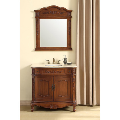 Elegant - Danville 36" Wide Single Bathroom Vanity Set (VF10536BR)