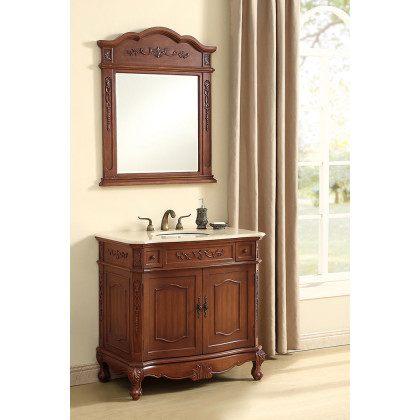 Elegant - Danville 36" Wide Single Bathroom Vanity Set (VF10536BR)