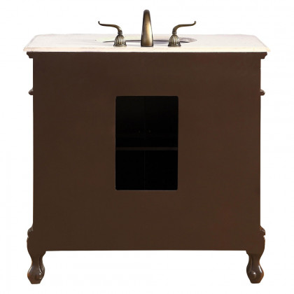 Elegant - Danville 36" Wide Single Bathroom Vanity Set (VF10536BR)