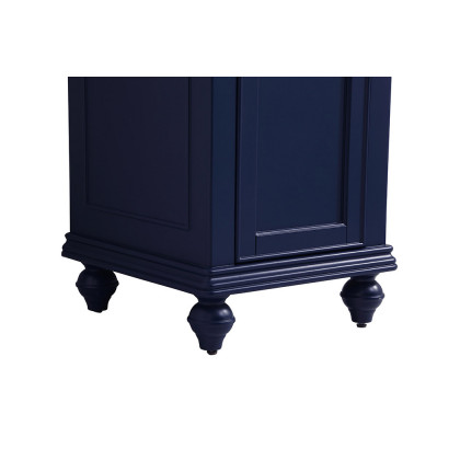 Elegant Otto 19" Single Bathroom Vanity Set - Blue (VF12319BL)