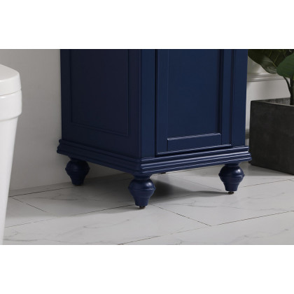 Elegant Otto 19" Single Bathroom Vanity Set - Blue (VF12319BL)