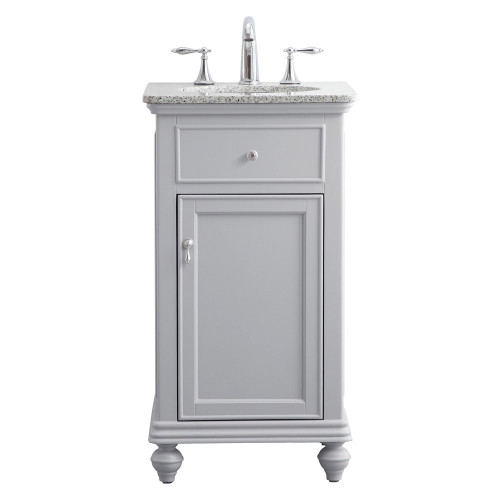 Elegant Otto 19" Single Bathroom Vanity Set - Gray (VF12319GR)
