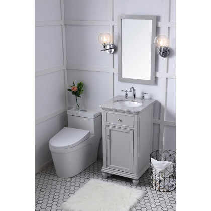 Elegant Otto 19" Single Bathroom Vanity Set - Gray (VF12319GR)