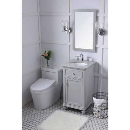 Elegant Otto 19" Single Bathroom Vanity Set - Gray (VF12319GR)