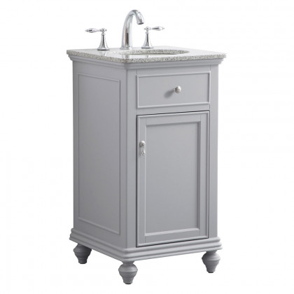 Elegant Otto 19" Single Bathroom Vanity Set - Gray (VF12319GR)