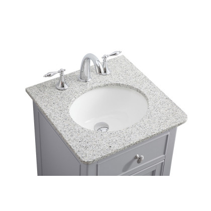 Elegant Otto 19" Single Bathroom Vanity Set - Gray (VF12319GR)