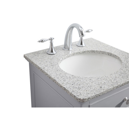 Elegant Otto 19" Single Bathroom Vanity Set - Gray (VF12319GR)