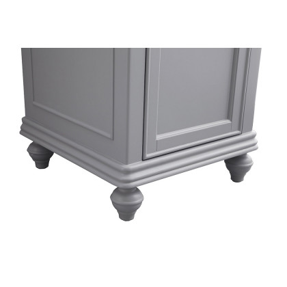Elegant Otto 19" Single Bathroom Vanity Set - Gray (VF12319GR)