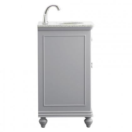 Elegant Otto 19" Single Bathroom Vanity Set - Gray (VF12319GR)