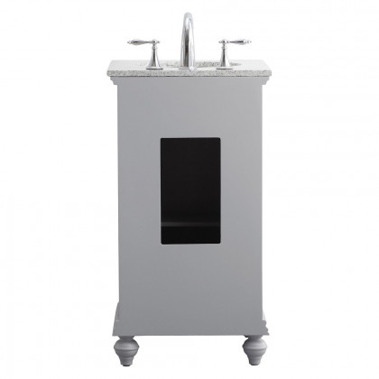 Elegant Otto 19" Single Bathroom Vanity Set - Gray (VF12319GR)