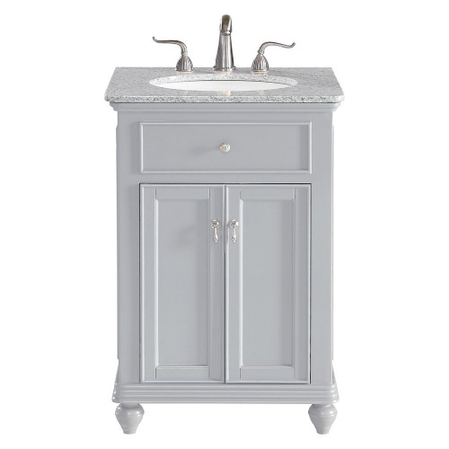 Elegant Otto 24" Single Bathroom Vanity Set - Gray (VF12324GR)
