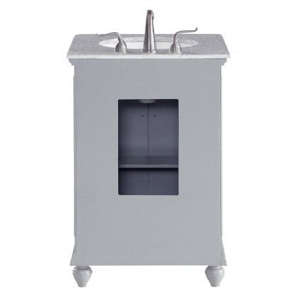 Elegant Otto 24" Single Bathroom Vanity Set - Gray (VF12324GR)