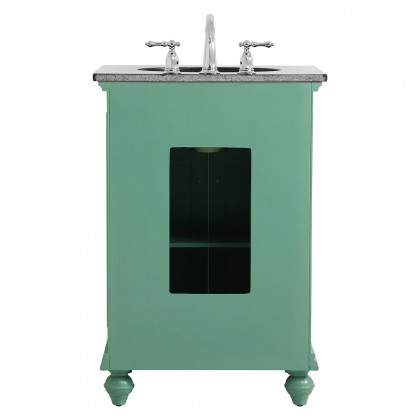 Elegant Otto 24" Single Bathroom Vanity Set - Vintage Mint (VF12324VM)