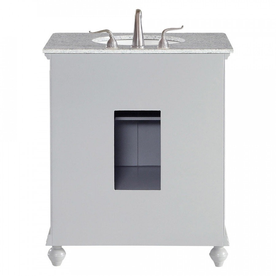 Elegant Otto 30" Single Bathroom Vanity Set - Gray (VF12330GR)