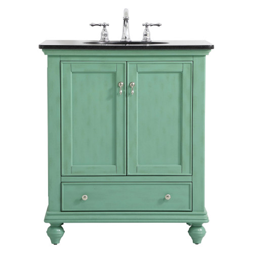 Elegant Otto 30" Single Bathroom Vanity Set - Vintage Mint (VF12330VM)