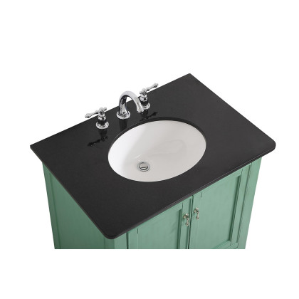 Elegant Otto 30" Single Bathroom Vanity Set - Vintage Mint (VF12330VM)