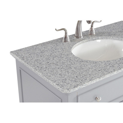 Elegant Otto Single Bathroom Vanity Set - Gray, L 36" (VF12336GR)
