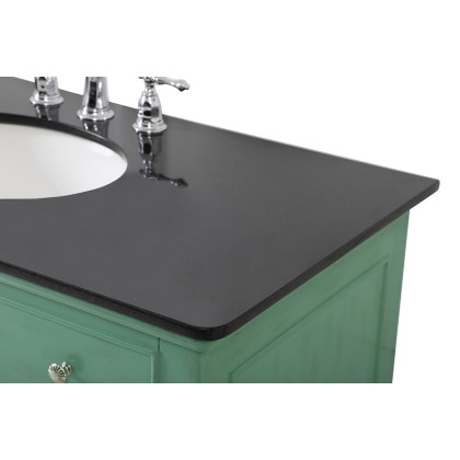 Elegant Otto Single Bathroom Vanity Set - Vintage Mint, L 42" (VF12342VM)