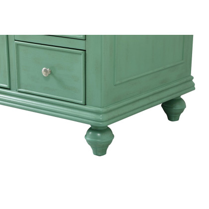 Elegant Otto Single Bathroom Vanity Set - Vintage Mint, L 42" (VF12342VM)
