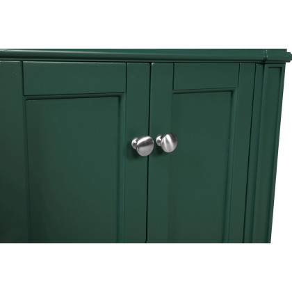 Elegant Single Bathroom Vanity Set - Green, L 24" (VF12524GN)