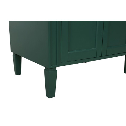 Elegant Single Bathroom Vanity Set - Green, L 30" (VF12530GN)