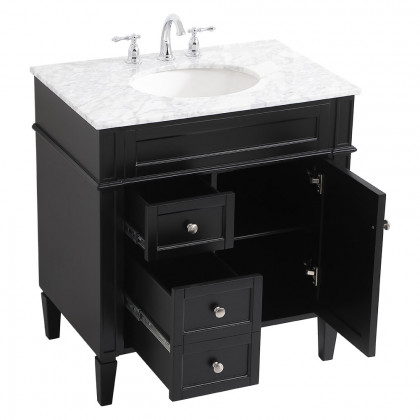 Elegant - Single Bathroom Vanity Set (PNT-VF12532)