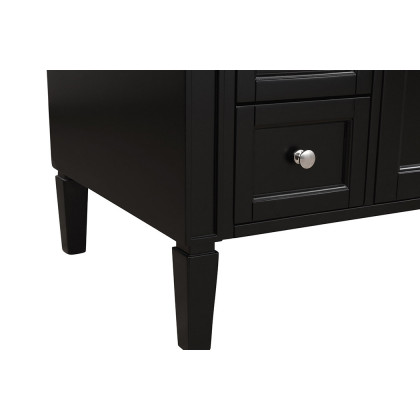 Elegant Single Bathroom Vanity Set - Black, L 40" (VF12540BK)