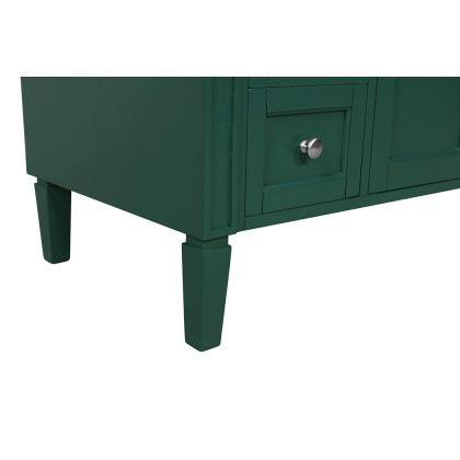 Elegant Single Bathroom Vanity Set - Green, L 40" (VF12540GN)