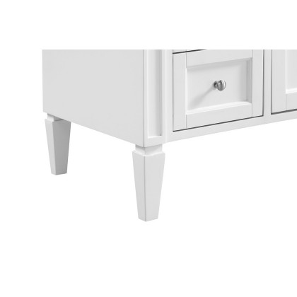 Elegant Single Bathroom Vanity Set - White, L 40" (VF12540WH)
