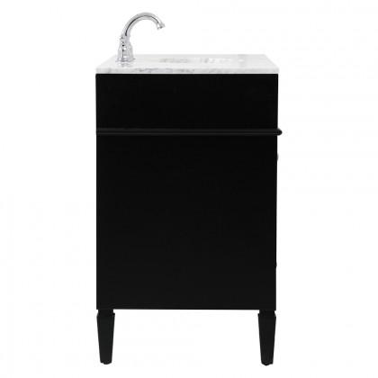 Elegant 42" Single Bathroom Vanity Set - Black (VF12542BK)