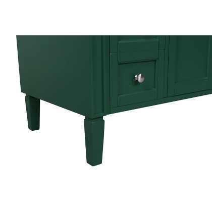 Elegant 60" Single Bathroom Vanity Set - Green (VF12548GN)