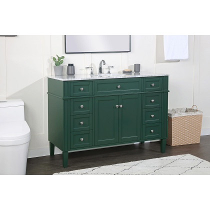 Elegant 60" Single Bathroom Vanity Set - Green (VF12548GN)