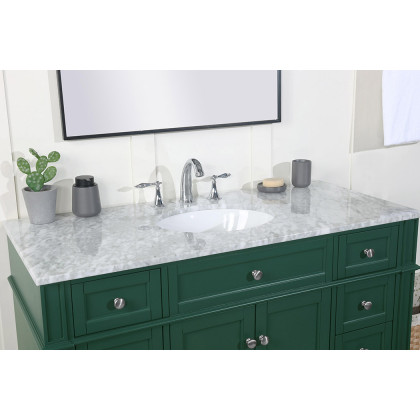 Elegant 60" Single Bathroom Vanity Set - Green (VF12548GN)