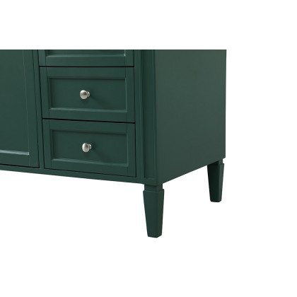 Elegant 60" Single Bathroom Vanity Set - Green (VF12560GN)