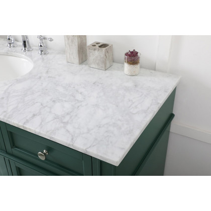 Elegant 60" Single Bathroom Vanity Set - Green (VF12560GN)