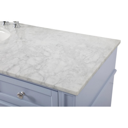 Elegant 60" Single Bathroom Vanity Set - Gray (VF12560GR)