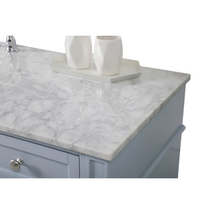 Elegant 60" Single Bathroom Vanity Set - Gray (VF12560GR)
