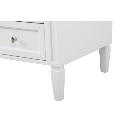 Elegant 60" Single Bathroom Vanity Set - White (VF12560WH)