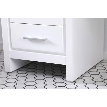 Elegant Bathroom Vanity - White (VF12818WH)