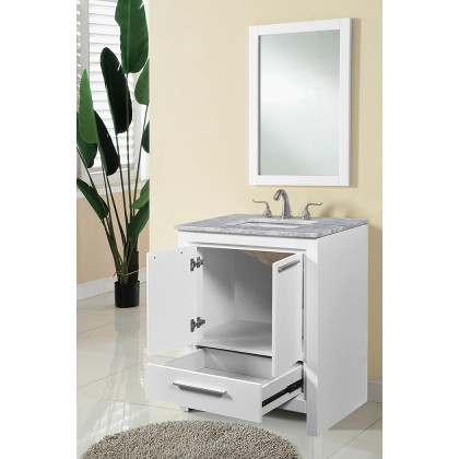 Elegant - Bathroom Vanity (VF12830WH)