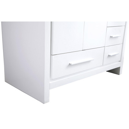 Elegant Bathroom Vanity - White (VF12840WH)