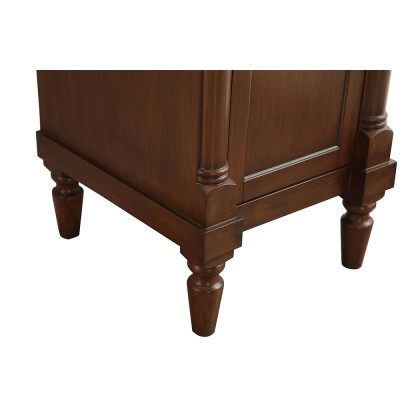Elegant Bathroom Vanity - Walnut (VF13018WT)