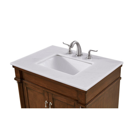 Elegant Bathroom Vanity - White, L 30" (VF13030WT)
